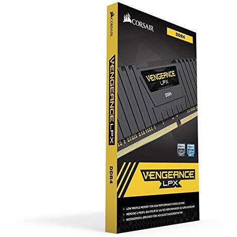 Corsair Vengeance Lpx 8Gb (1X8Gb) Ddr4 3200Mhz C16 Desktop Ram (Black)