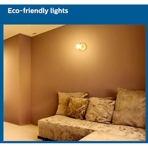 Philips 9-Watts B22 Led Warm White(Golden Yellow) Led Bulb, Pack Of 2, (Ace Saver)