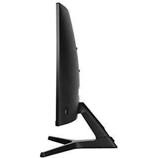 Samsung 27-Inch(68.5Cm) Fhd, 1800R Curved 1,920 X 1,080 Led Monitor, Va Panel, Slim Design, Amd Freesync, Flicker Free, Hdmi, Audio Port (Lc27R500Fhwxxl, Dark Blue Gray)