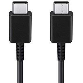 Samsung Original Type C To C Cable - 3.28 Feet (1 Meter), Black