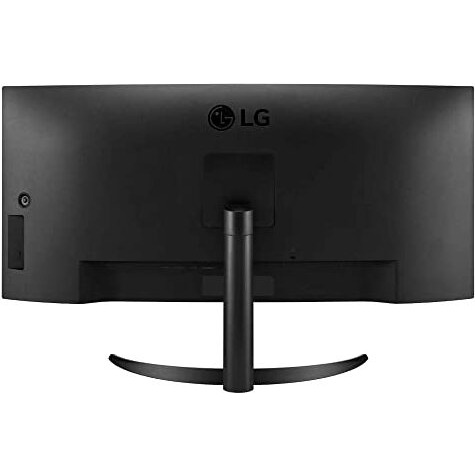 Lg 34Wq60C Curved Ultrawide Monitor, 34 Inch (86.7 Cm) Ips Qhd, Multitasking With Ease, Color Calibrated - Display Port, Hdmi X 2, Black Color
