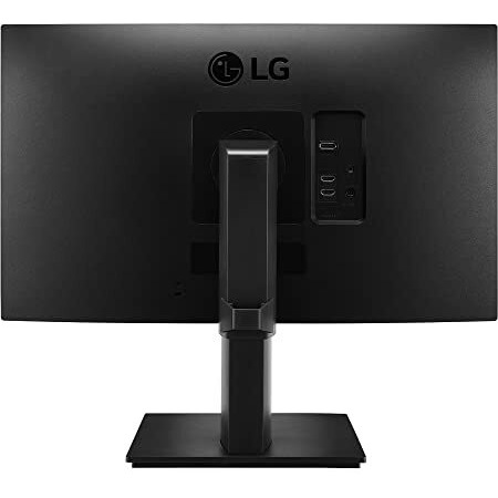 Lg 24 Inch (60.45 Cm) Qhd (2K) 2560 X 1440 Pixels, Ips-Srgb 99%, Height Adjust, Pivot (2Way), Swivel, Display Port, Hdmix 2, 3 Side Slim Border, Black Color - 24Qp550