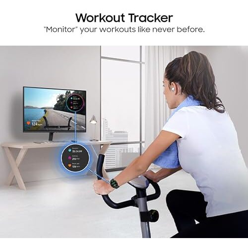 Samsung 32-Inch(80Cm) M5 Fhd Smart Monitor, Mouse & Keyboard Control, Ott Apps, Iot Hub, Office 365, Workout Tracker, Multiple Ports, Speakers, Remote, Bluetooth (Ls32Dm500Ewxxl, Black)