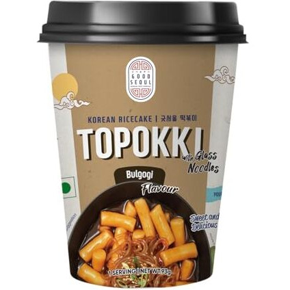 Good Seoul Korean Rice Cake Topokki Bulgogi, 3.28 Oz  93 G