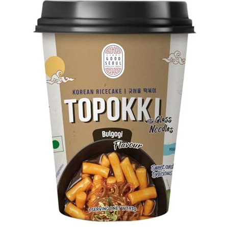 Good Seoul Korean Rice Cake Topokki Bulgogi, 3.28 Oz  93 G