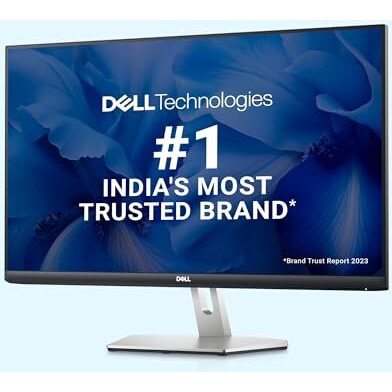 Dell S2721Hnm 27"/68.96 Cm Fhd Ips Monitor|Titan Grey|75Hz|99% Srgb|4 Ms|Brightness 300 Cd/M2| Low Blue Light Tech|3-Sided Bezelless|Hdmi X2| Tilt Adjustment|Contrast Ratio 10001|Dell Display Manager
