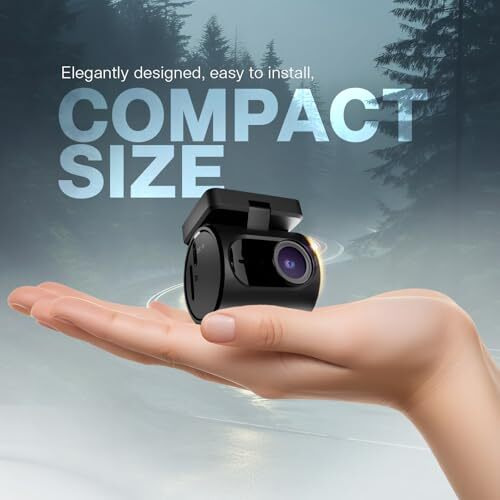 Pioneer Car Dash Camera Vrec-H120Sc Impressive1296P |2Mp Camera |Super Compact Design|Wide Field Of View | Wi-Fi |G-Sensor |Emergency Recording| Microsd Card Support Upto 128Gb|Super Capacitor|(Black)