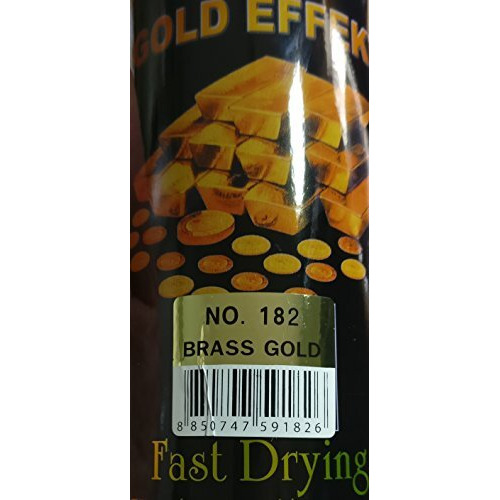 Bosny 182 Aerosol Spray Paint, 200Ml (Golden), Matt Finish