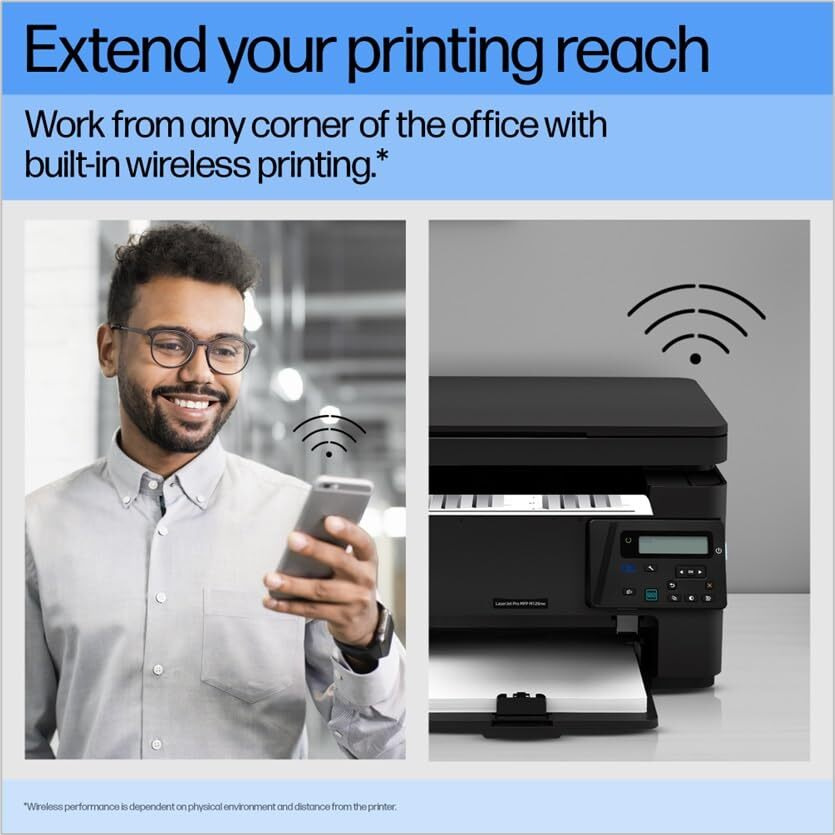 Hp Laserjet Pro M126Nw Multi-Function Monochrome Laser Printer
