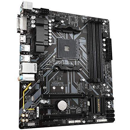 Gigabyte B450M Ds3H V3 (Amd Ryzen Am4/Micro Atx/M.2/Hmdi/Dvi/Usb 3.1/Ddr4/Motherboard)