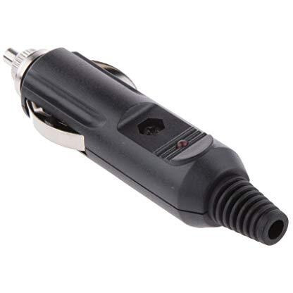 Sparkel 12V Car Cigarette Lighter Power Connection Cigaret Socket Male Adapter With 20A Fuse