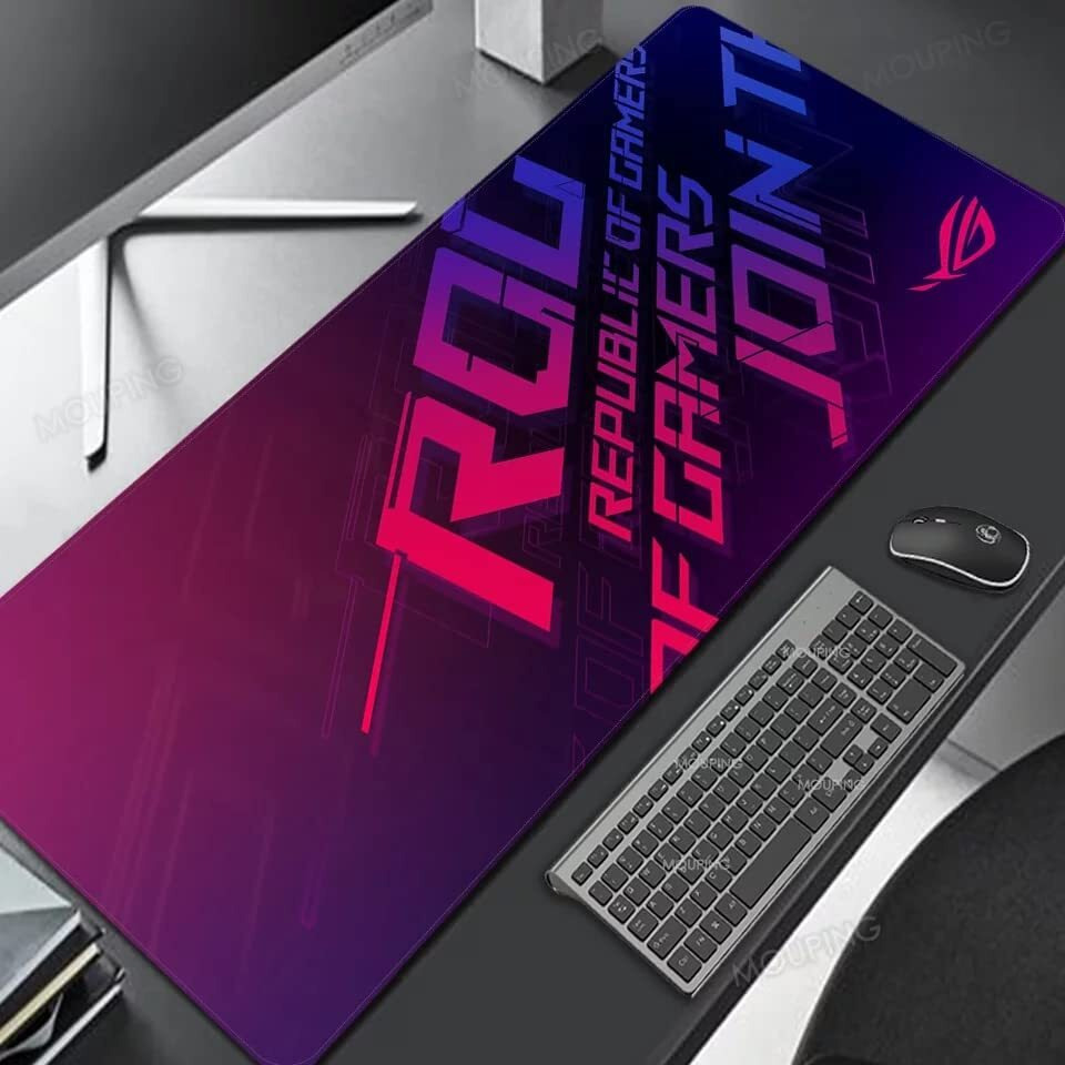 Spin Cart Gaming Mouse Pad, Long Xxl Extended Desk Table Mat Mousepad For Laptop Pc Computer (Multi)