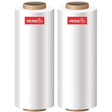 Victorex-Compostable Packing Material, 12 Inch (300 Mm), 100 Meters Length Per Unit, (Pack Of 2), White