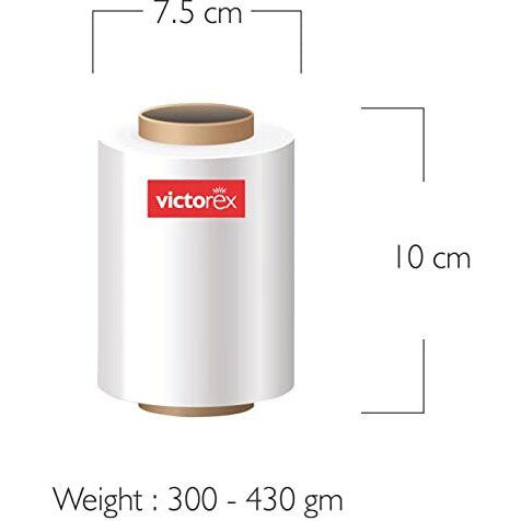 Victorex Compostable Packing Material, 4 Inch (100 Mm), 100 Meters Length Per Unit, Pack Of 1