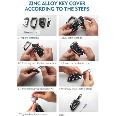 Namani Car Keychain Cover Metal Compatible With Baleno, Grand Vitara, Xl6, Swift, Brezza, Celerio, Ignis, Ertiga, Dzire, Fronx, Urban Cruiser, Rumion, Glanza, Hyryder 2 Button Smart Key