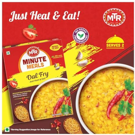 Mtr Ready To Eat Dal Fry, 300G
