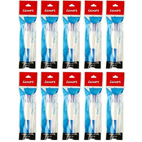 Luxor 1450 Corrector Correction Pen-Box Of 10|White