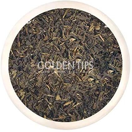 Golden Tips Earl Grey Green Tea Loose Leaves Brocade Bag (200 Gram, 100 Cups)