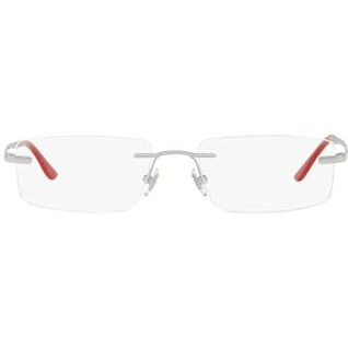 Ray-Ban Men Clear Lens Uv Protected Sunglasses Rectangle Frames - 0Rx6266I