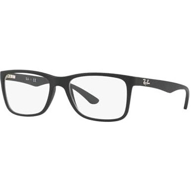 Ray-Ban Unisex Clear Lens Square Frames - 0Rx7027I