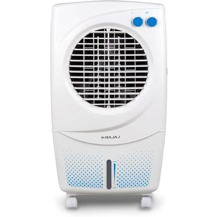 Bajaj Pmh 36 Torque 36L Personal Air Cooler For Room| Duramarine Pump With 2-Yr Pump Warranty| 3-Yr Warranty (1 Yr Std + 2 Yr Extn)| Turbofan Technology| Powerful Air Throw| 3-Speed Control| Portable