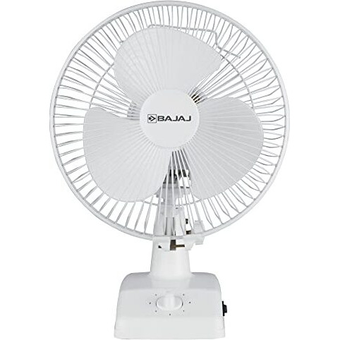 Bajaj Instabreeze 230Mm Multipurpose Fan (Table Cum Wall Fan), 4 Stars