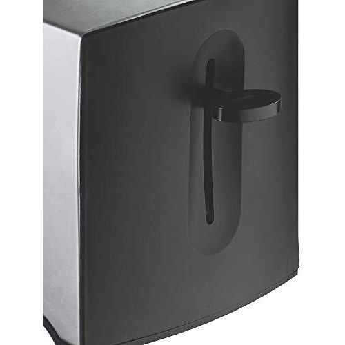 Borosil 1500W Pop-Up Toaster | 4 Slice Automatic Pop Up | Toasting, Reheating & Defrosting Options | Removable Bread Crumb Tray | 7 Temprature Settings | Cord Winder | 2 Years Warranty