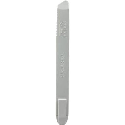 Apsara, Nataraj Handy Cutter, Tough Steel Construction, Anti-Rust Coated Blades, Ergonomic Design, Smooth Cutting, Anti-Lock Device, White (Pack Of 10)