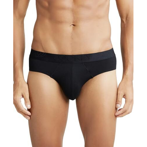 Jockey Men's Cotton Briefs (Pack Of 1) (Ic24-0105-Black Black M_Black_M)