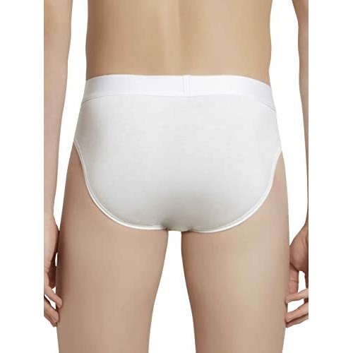 Jockey Men's Cotton Briefs (Pack Of 1) (Ic24-0105-White M_White_M)