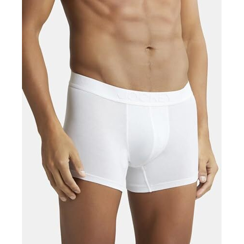 Jockey Men's Cotton Briefs (Pack Of 1) (Ic25-0105-White L_White_L)