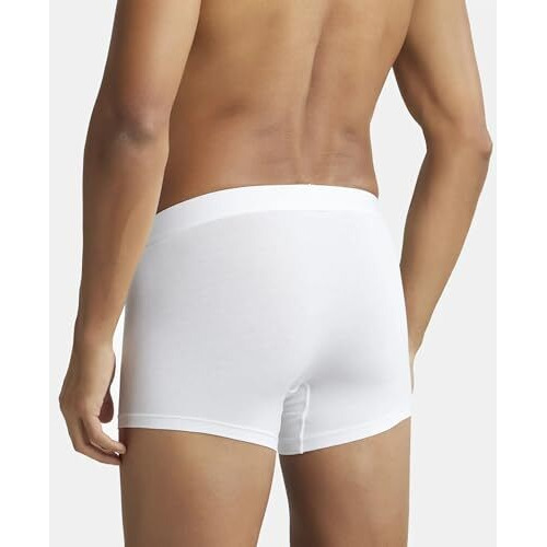 Jockey Men's Cotton Briefs (Pack Of 1) (Ic25-0105-White L_White_L)