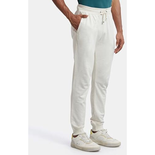 Jockey Men's Cotton Lounge Pants (8901326113325_Us90_Medium_Cream Melange)
