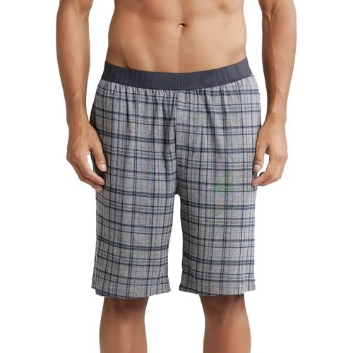 Jockey Men's Regular Fit Shorts (Im02-01_Mid Grey_L)