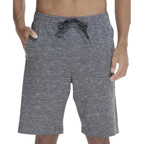 Jockey Men's Cotton Shorts (Pack Of 1) (Sp26_Cool Grey Melange_M_Cool Grey Melange_M)