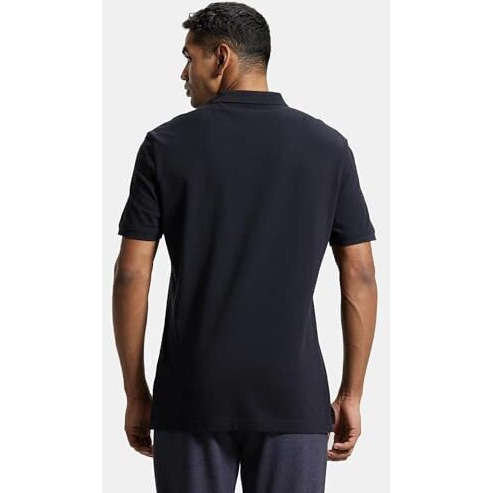 Jockey Men's Regular Fit Polo T-Shirt Am35_Black_L