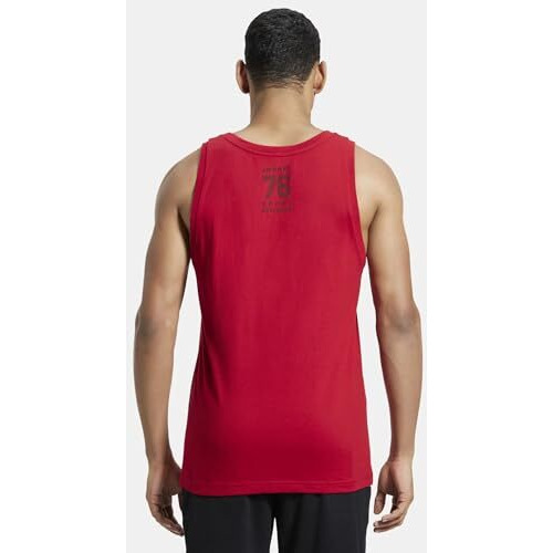 Jockey Men's Regular Fit Vest Shangai Red Print 2Xl