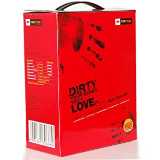3M Small Car Care Kit | Car Shampoo | Tyre Dresser | Dashboard Dresser | Liquid Wax | Microfiber Cloth (All In One)