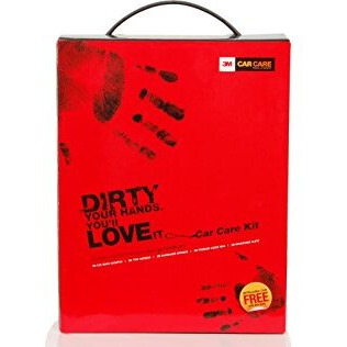 3M Small Car Care Kit | Car Shampoo | Tyre Dresser | Dashboard Dresser | Liquid Wax | Microfiber Cloth (All In One)