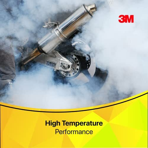 3M Silencer Coating Spray For Bikes, Prevent Rust And Leak, Diesel Wash Resistance (160G, Black)