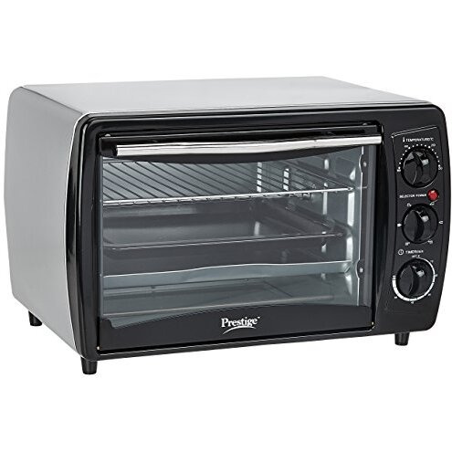 Prestige Potg 19 Pcr 19 Liters Oven Toaster Grill, Black