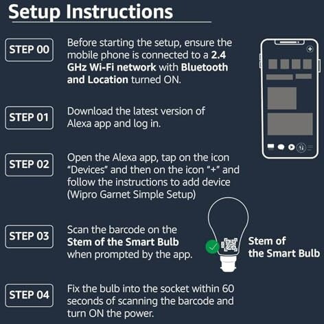 Wipro Alexa 9W Smart Bulb | Works With Alexa Only | Simple Set Up With Alexa App | Color Changing | Dimmable | 2.4 Ghz Wi-Fi, Pack Of 1| B22D| Led