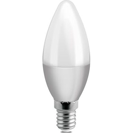 Wipro Garnet 5 W E14 Base Frosted Candle Led Bulb | Warm White (2700K) | Pack Of 1 | Clear Optics For Sparkling Effect | Led Filament Bulb For Home, Office, Chandellior, Decorative Lamp Shade