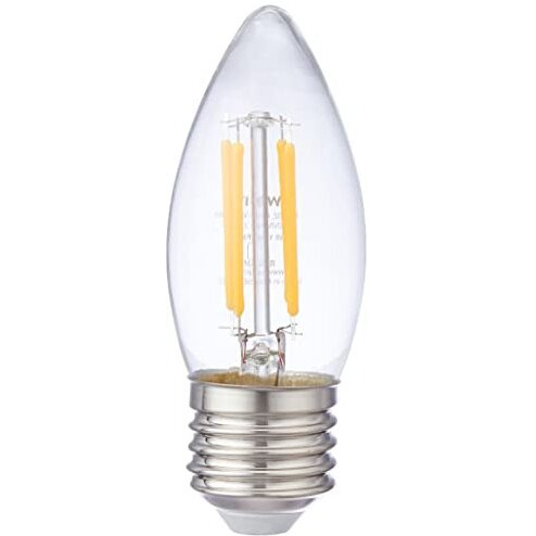 Wipro Garnet Base E27 4 Watts Led Bulb (Yellow, Pack Of 2)