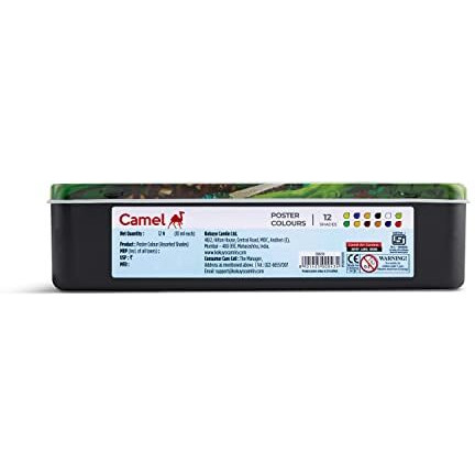 Camel Student Poster Color - 10Ml Each, 12 Shades