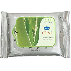 Ginni Clea Makeup Remover & Cleansing Wet Wipes - Moisturizing, Hydrating, & Soothing | 6 Varieties (Rose, Lemon, Aloe Vera, Anti-Acne, Cucumber, Orange) | Pack Of 6 (10 Wipes Each)