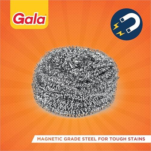 Gala Steel Scrubber Combo Set (Pack Of 6)