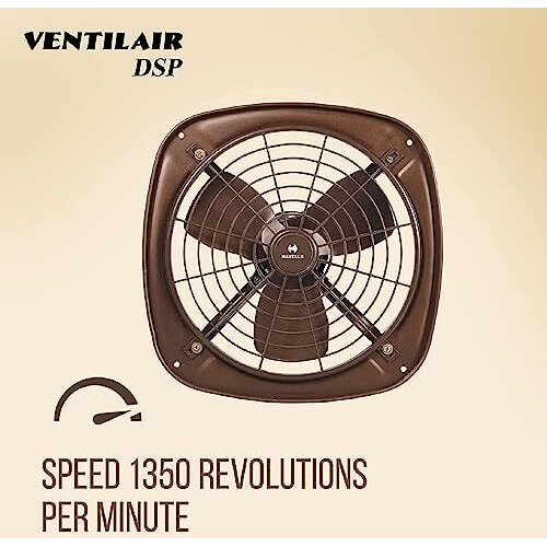 Havells Ventil Air Dsp 300Mm Exhaust Fan | Strong Air Suction, Rust Proof Body |Suitable For Bathroom, Kitchen, And Office| Warranty 2 Years | (Pack Of 1, Choco Brown)