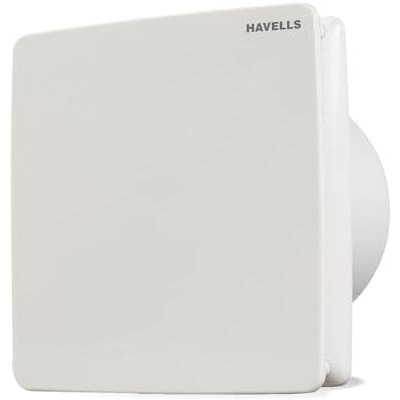 Havells 150Mm Ventil Air Zx Exhaust Fan | Strong Air Suction, Rust Proof Body And Dust Protection Shutters | Suitable For Bathroom, Kitchen & Office, 2 Year Warranty | (Pack Of 1, White)