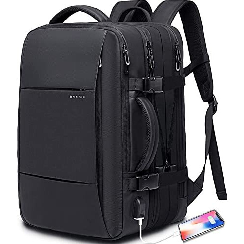 Red Lemon Titan Ultrafit Bange Series 15.6-Inch Laptop Bags Backpacks For Men And Women 35L Outdoor And Camping 3In1 Office Bags,Travelling,Backpack (Without Bottle Holder), Black
